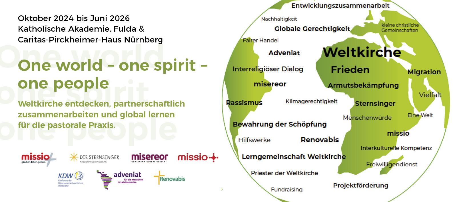 One world - one spirit - one people